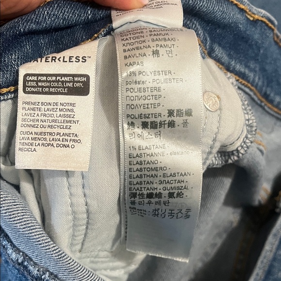 Levi’s Ribcage Boot- Blue Denim Jeans- size 28 - Picture 4 of 7